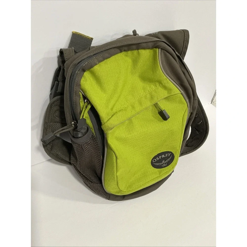 Osprey Veer Vertical Shoulder Bag Backpack Sling Messenger Crossbody, Green